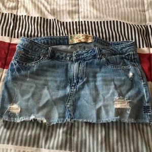 Jean skirt